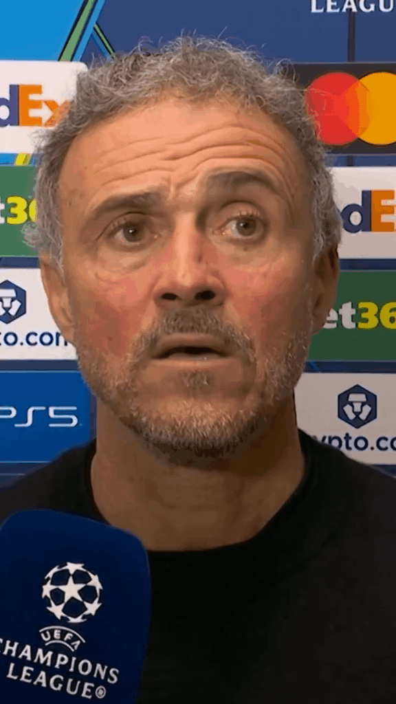 ”It was difficult but we could overcome their pressure” Luis Enrique after PSG win at Anfield