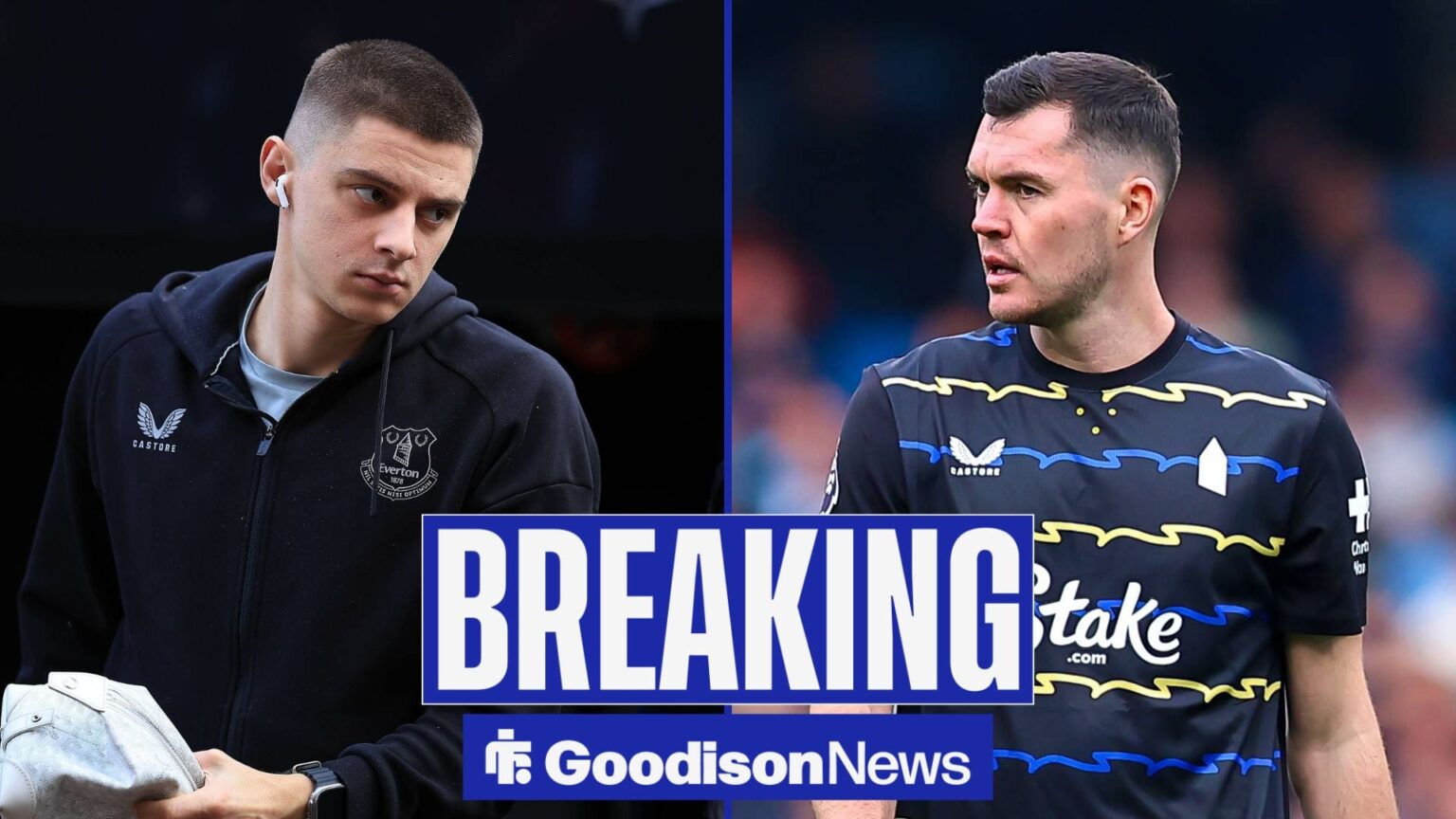 Michael Keane and Vitalii Mykolenko set to stay as Everton to trigger extensions