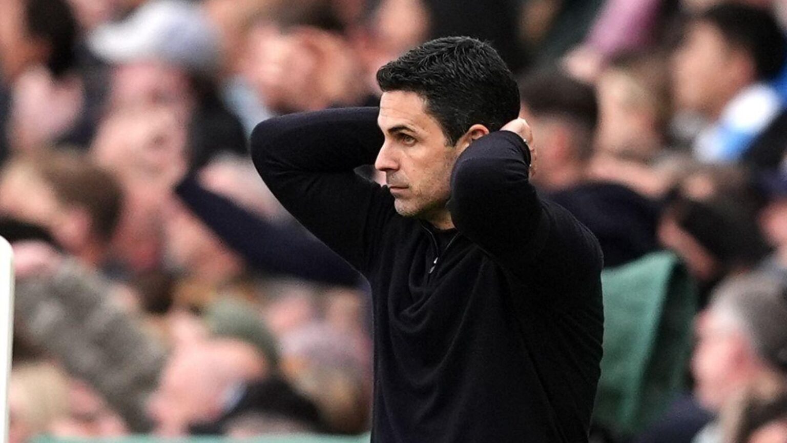 Neville claims Arteta was 'hampered enormously' by two Gunners stars vs Man City