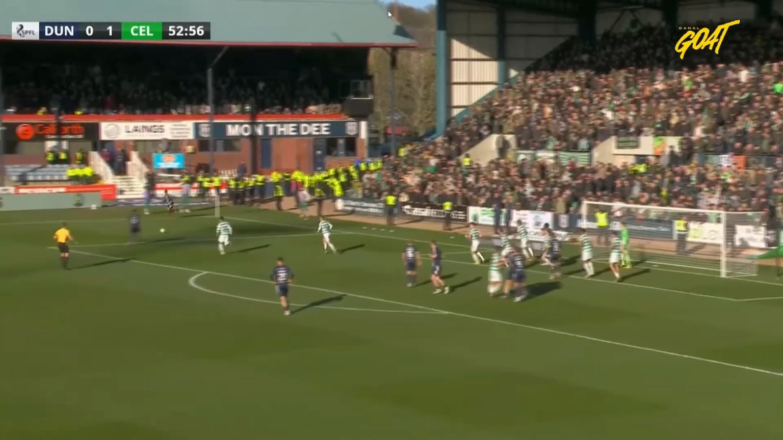 Dundee FC [1] - 1 Celtic | S. Murray 57' (P) with The Professor is heading to VAR