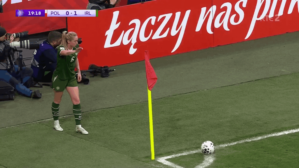 Poland 0 - 2 Ireland - Katie McCabe 20'