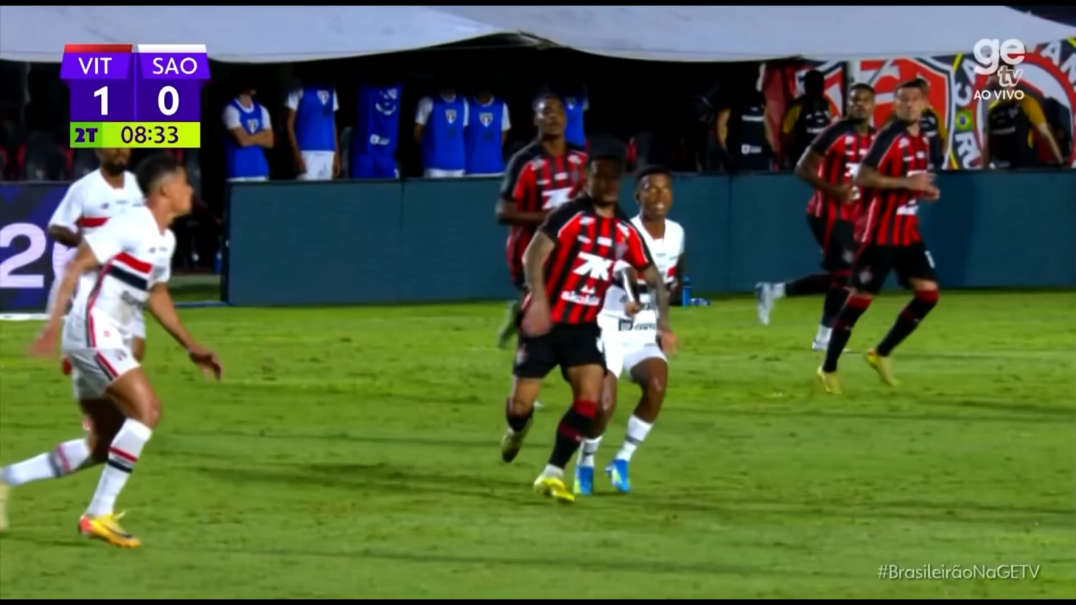 Por outro ângulo: Lance da expulsão do Lucas Ramon