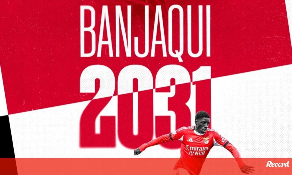 Oficial: Banjaqui renova com o Benfica até 2031
