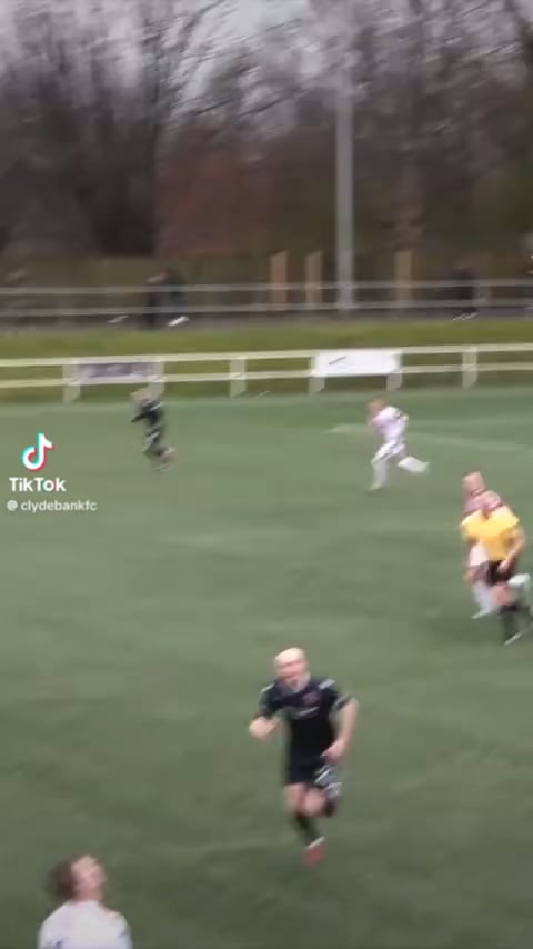 Clydebank with potential goal of the week