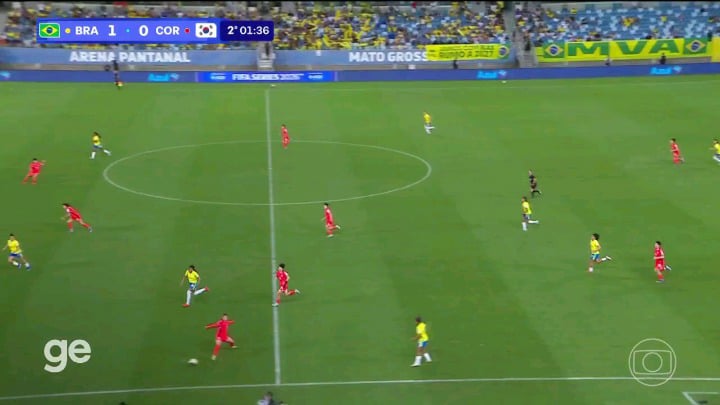 Brasil [2] x 0 Coréia do Sul - 47' - Ludmila