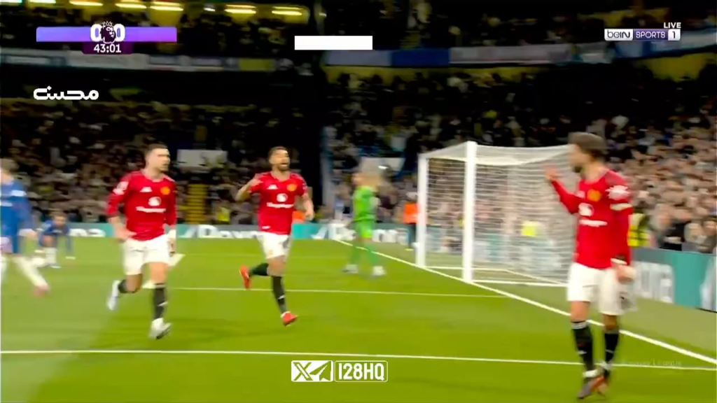 Bruno Fernandes doing Cunha’s Surf celebration