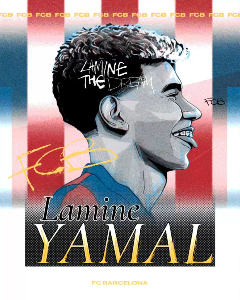 Lamine Yamal animated artwork [OC]