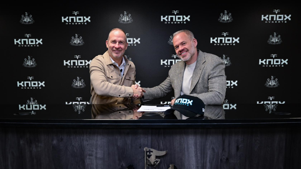 Newcastle United agree training ground and kit deal with KNOX Hydration
