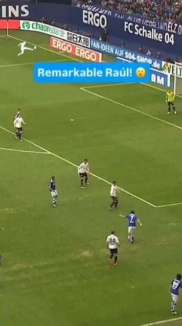 Ladies and Gentlemen: "Washed" cold Raul Blanco with Shalke :