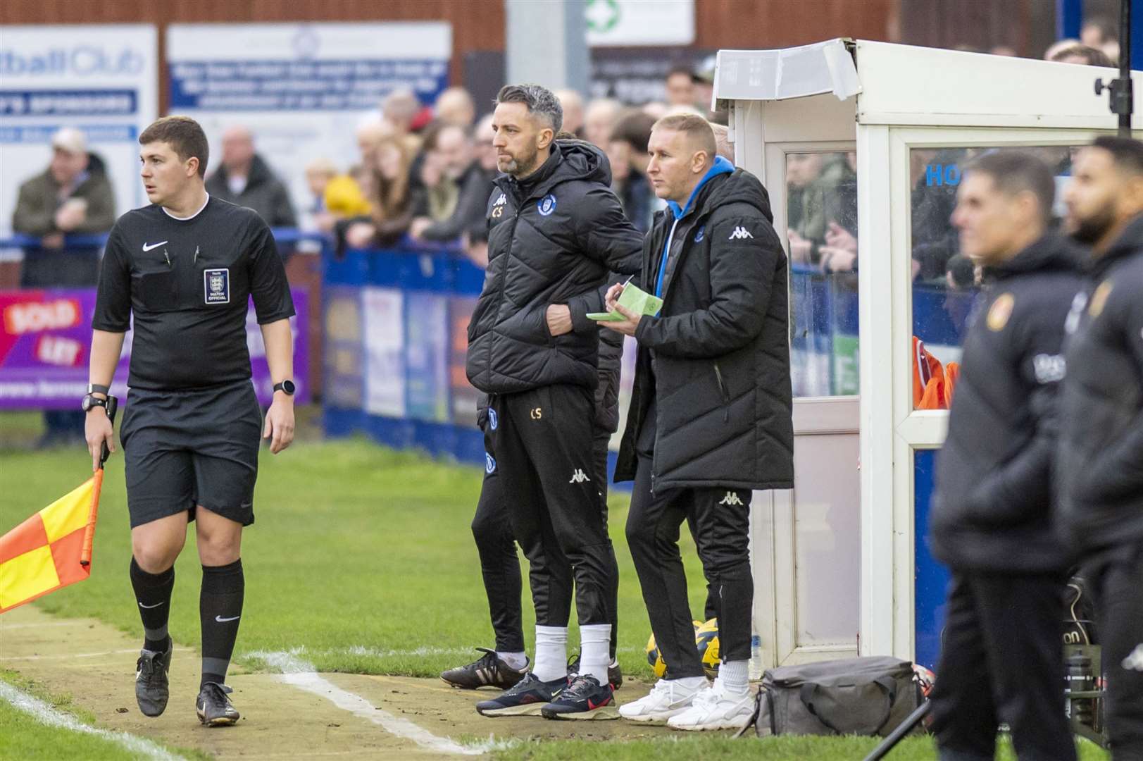 Cole Skuse (left) and Paul Musgrove (right) have committed themselves to Bury Town next season Picture: Mecha Morton