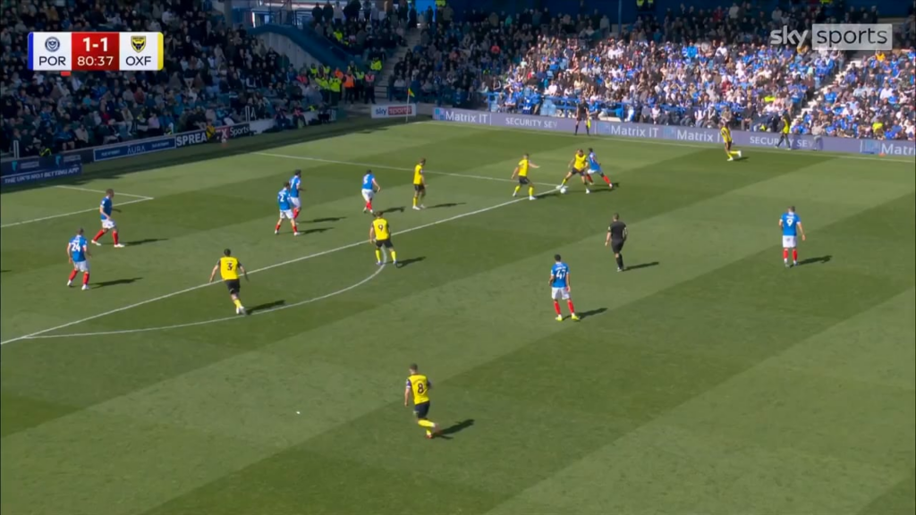 Portsmouth 1 - [2] Oxford United - Will Lankshear 81'