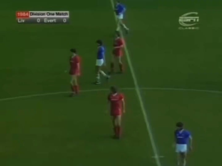 And the Evertonians go berserk.