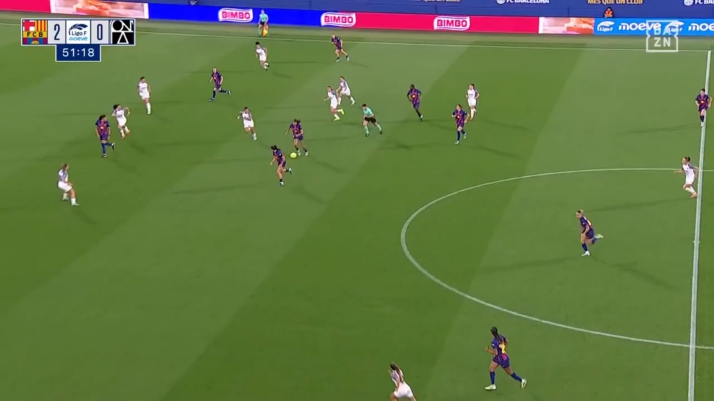 Barca W [3] - 0 Levante Badalona - 52' Sydney Schertenleib