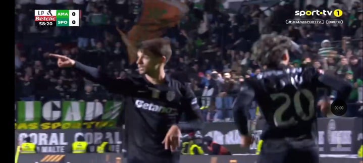 Estrela de Amadora 0 - Sporting (1) Daniel Bragança (59)