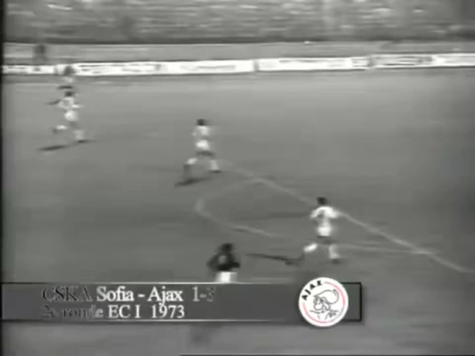 Johan Cruyff 1972/73 European Cup: His Magnum Opus in an Ajax shirt.