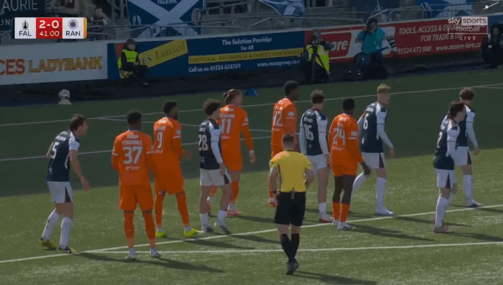 Falkirk 2-[1] Rangers - Tochi Chukwuani 42'