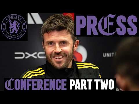 Michael Carrick Pre-Chelsea | Press Conference: Part Two