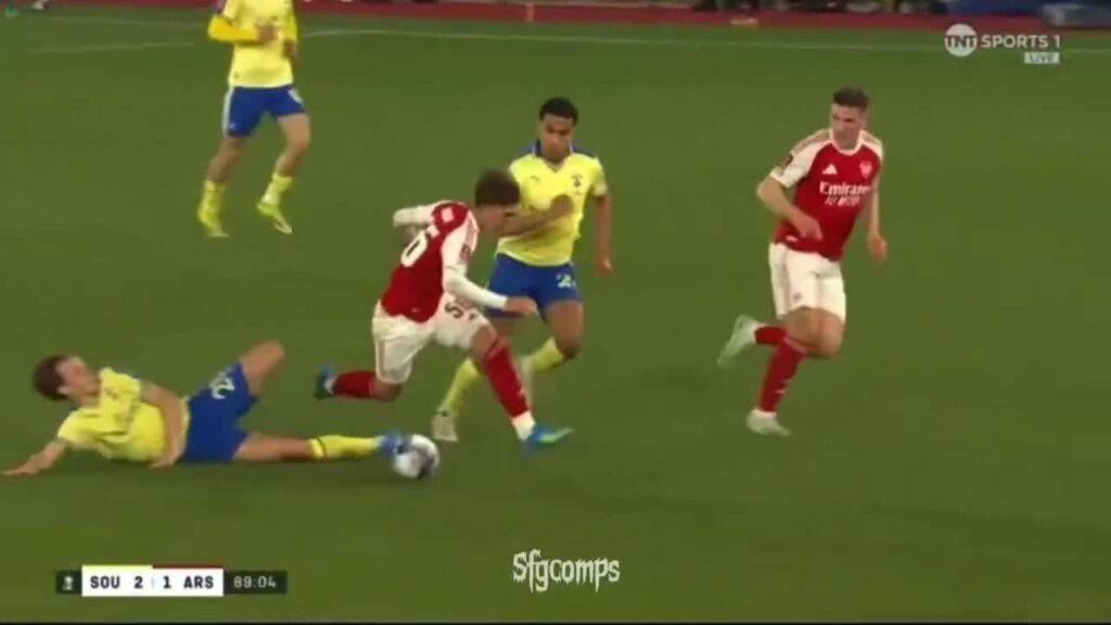 Max dowman vs Southampton