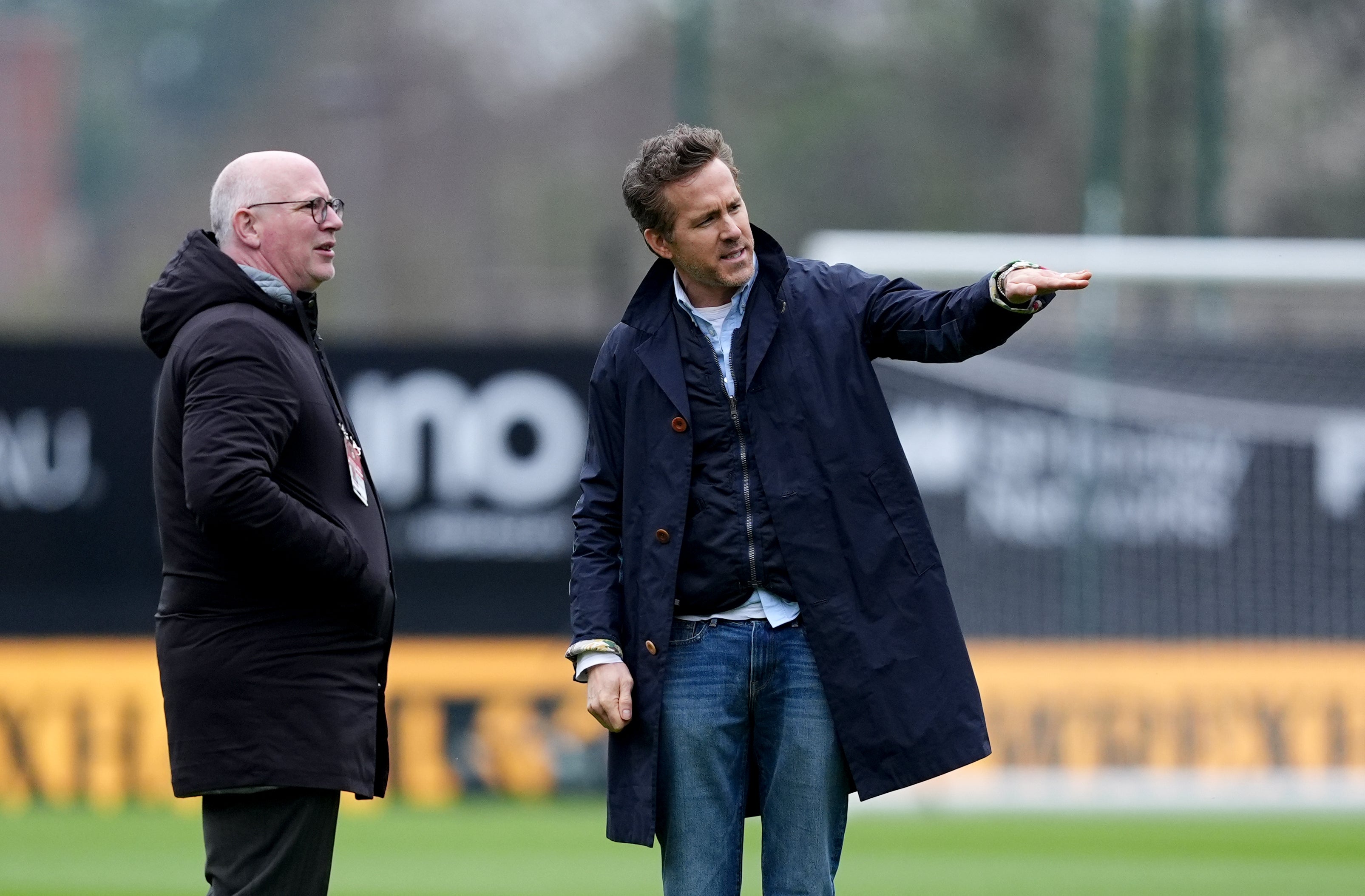 Shaun Harvey (left) is eyeing a fourth straight promotion