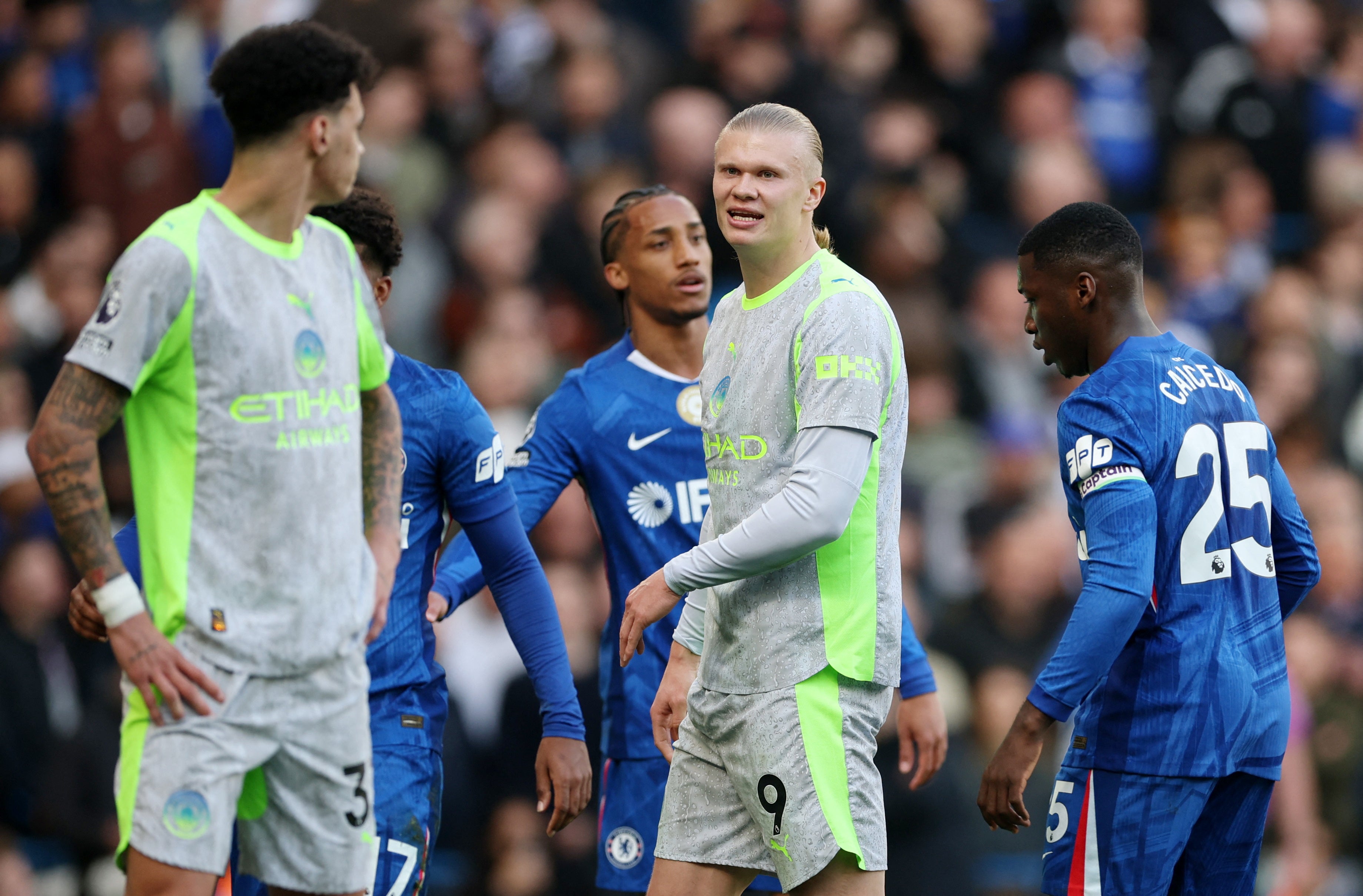 Erling Haaland didn’t score again but it barely mattered for City