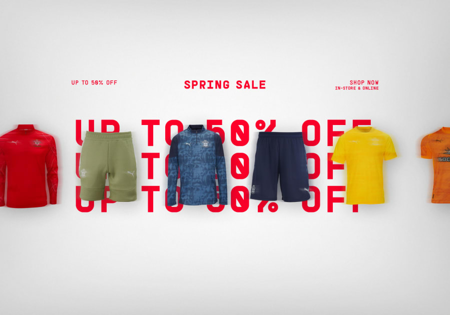 Spring Sale now on