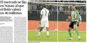 Transfer interest in Natan from West Ham, Crystal Palace, Bournemouth and Brentford