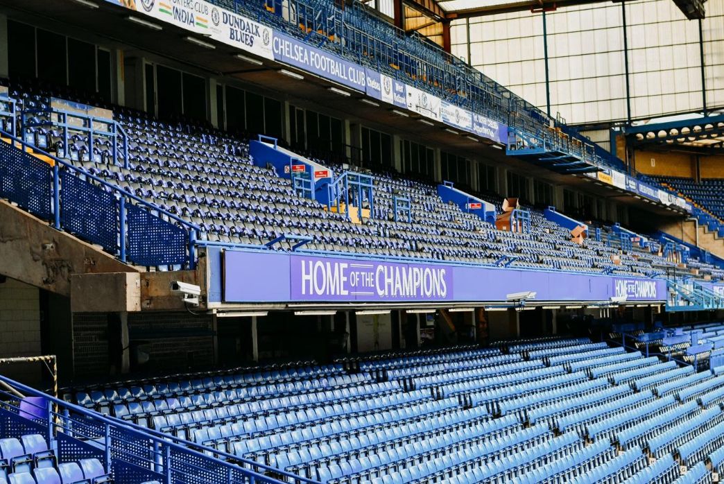 Stamford Bridge with a generic view.