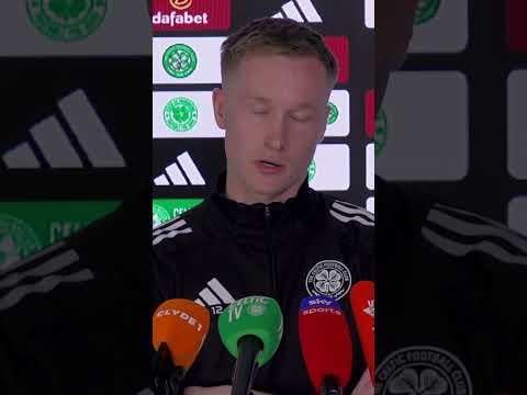 🎙️ Viljami Sinisalo on tomorrow's fixture. Watch in full on YouTube. #CELSTM | #CelticFC🍀