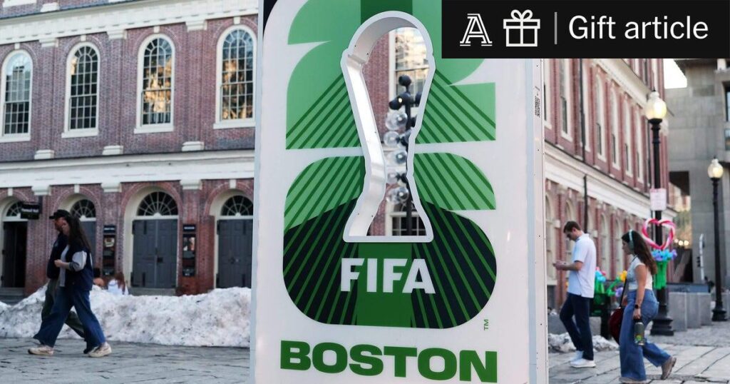 Boston to charge fans $95 for bus to Gillette Stadium during the World Cup (Gift Article)