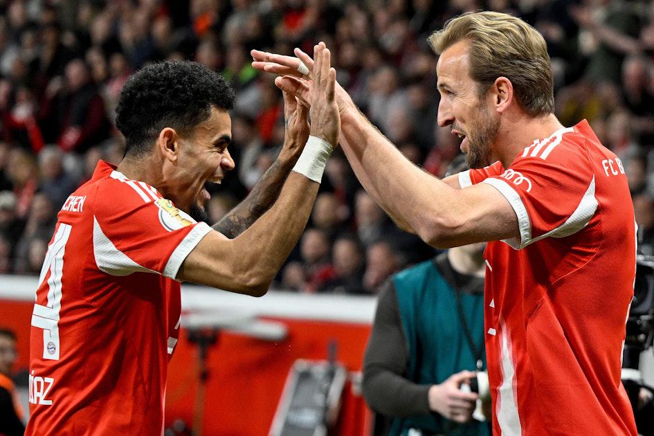 Kane und Diaz treffen: Bayern zieht nach sieben Jahren wieder ins Pokalfinale ein