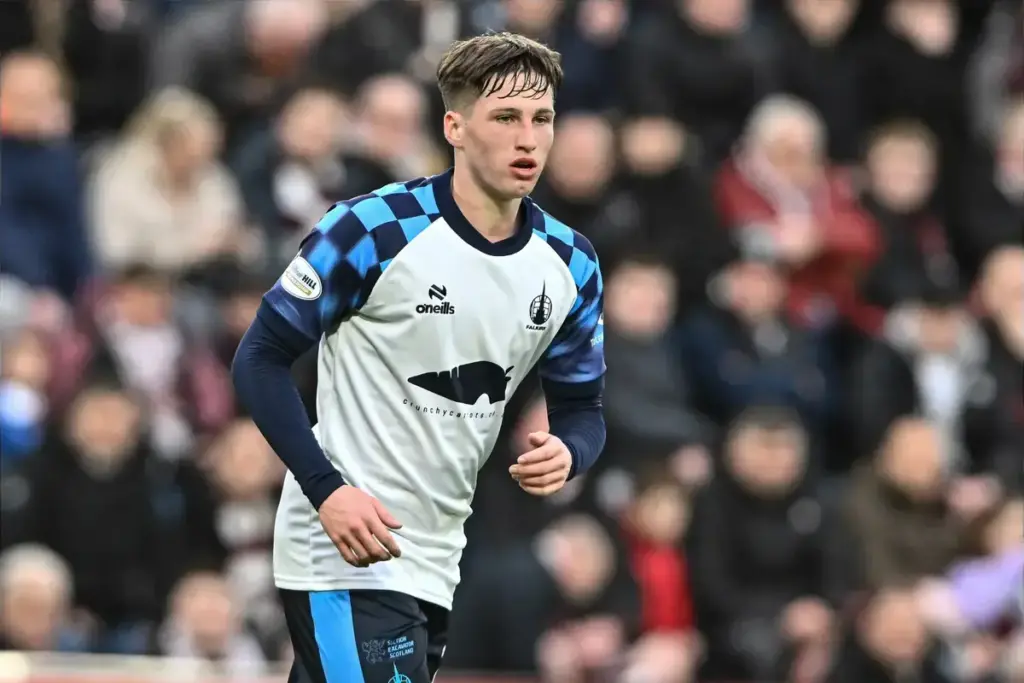 Villa’s Ben Broggio thriving at Falkirk: Assist vs Kilmarnock caps incredible loan record