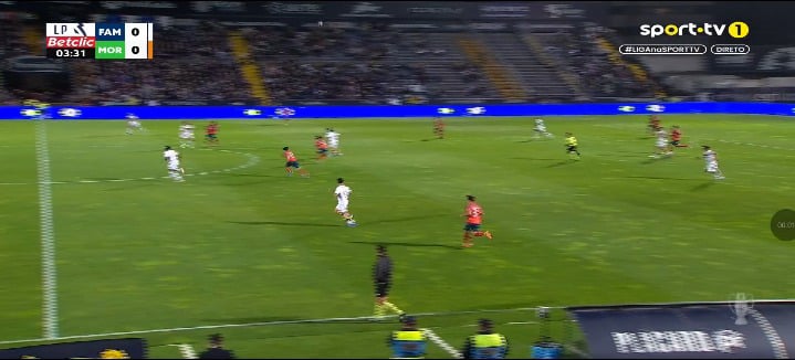 Famalicão 0 - Moreirense (1) Rodrigo Alonso (4)