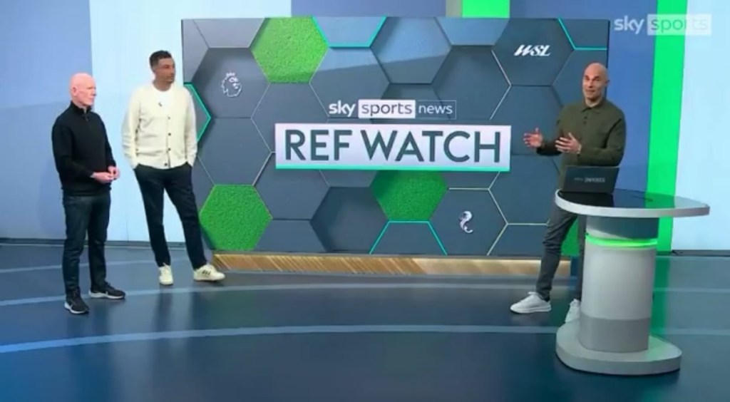 Sky Sports Ref Watch segment about the Brobbey incident. Kinsky and Romero’s fault apparently