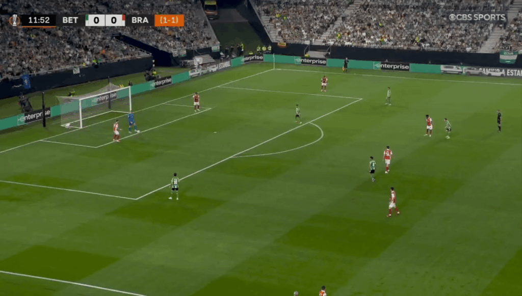 Betis 1-0 Braga - Antony 13' | agg: 2-1