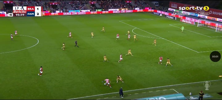 Sporting de Braga (2) - Famalicão 2 Ricardo Horta (98)