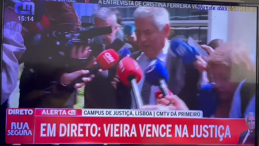 Acusações de Vieria caiem por terra.. E ele também