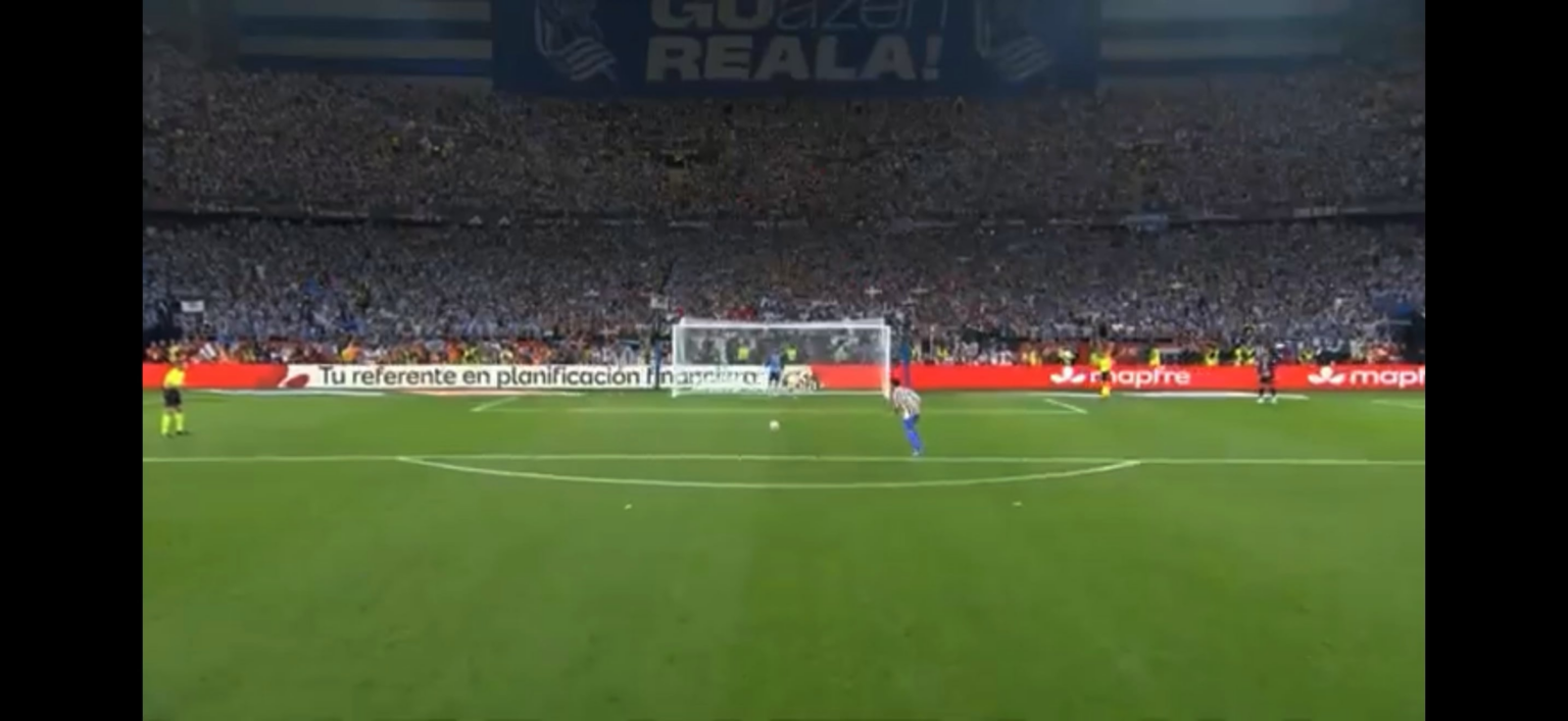 Nico González scored his penalty in the Copa del Rey final against Real Sociedad during the shootout. Unfortunately for Atlético, Real Sociedad won on penalties and lifted the Copa del Rey trophy.