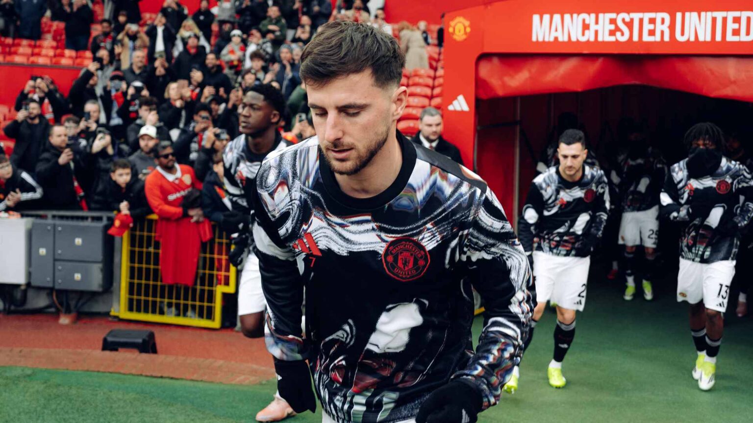 Mason Mount on United Roads playing before games 4 April 2026