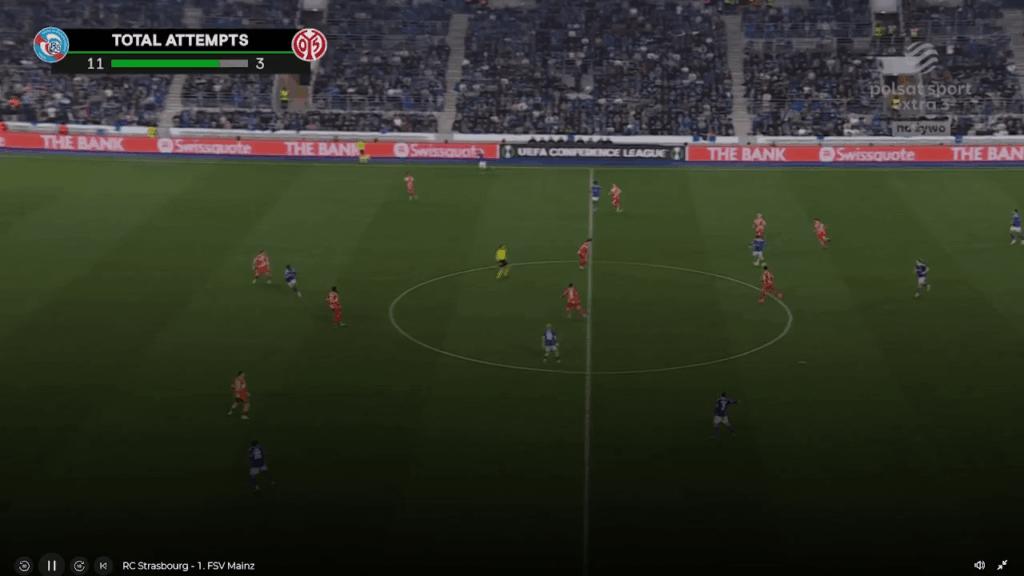 Strasbourg 4-0 Mainz - Emmanuel Emegha 74' | agg. [4]-2