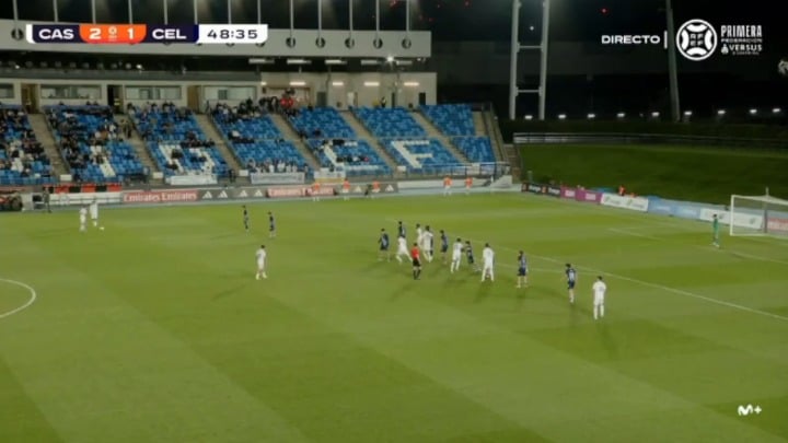 Real Madrid Castilla [3]-1 RC Celta Fortuna - Víctor Valdepeñas 'Valde' 49'
