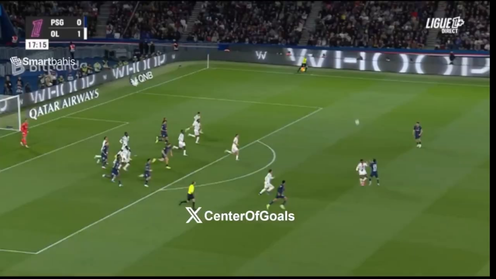 Endrick assist against psg