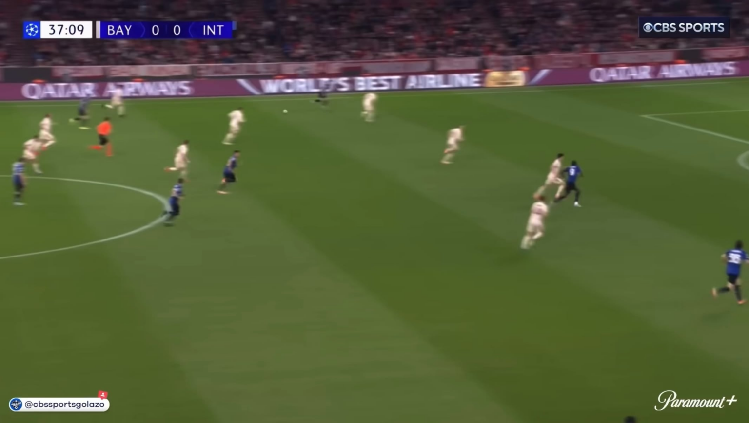 Bayern running wild in the quarterfinals? Yeah, when the cat’s away, the mice will play.