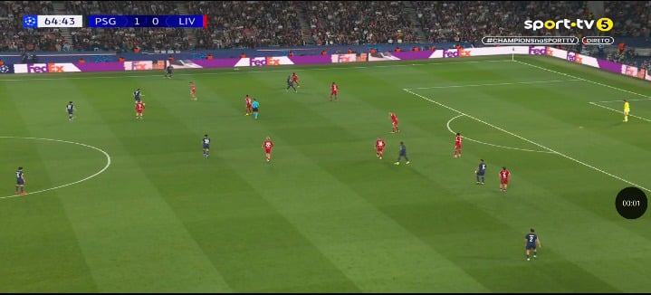 PSG (2) - Liverpool 0 Kvaratskhelia (65)