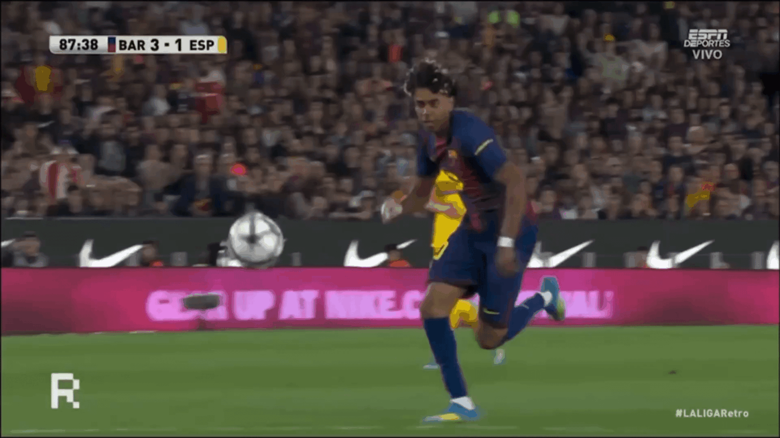 Lamine Yamal celebration before scoring the goal 87’ FCB [3]-1 RCDE