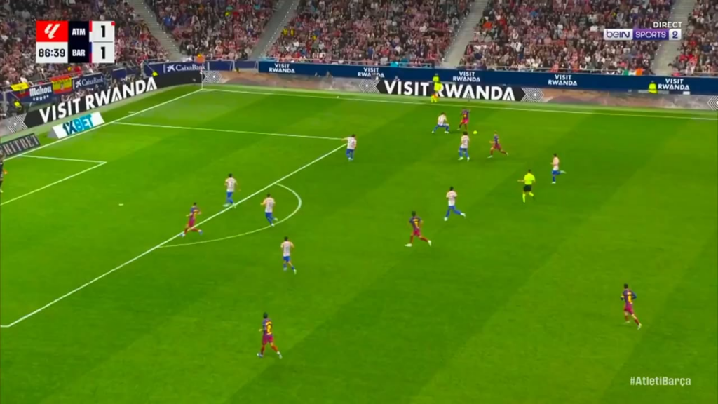 Barcelona [2] - 1 Atletico Madrid - Robert Lewandowski 87'