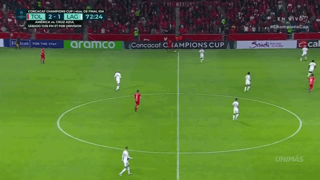 Paulinho (Double) 73' Toluca (3) vs LA Galaxy 1