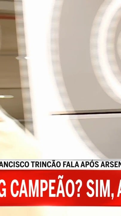 CMTV mostra imagens de Hjulmand a conversar com o agente no estádio do Arsenal