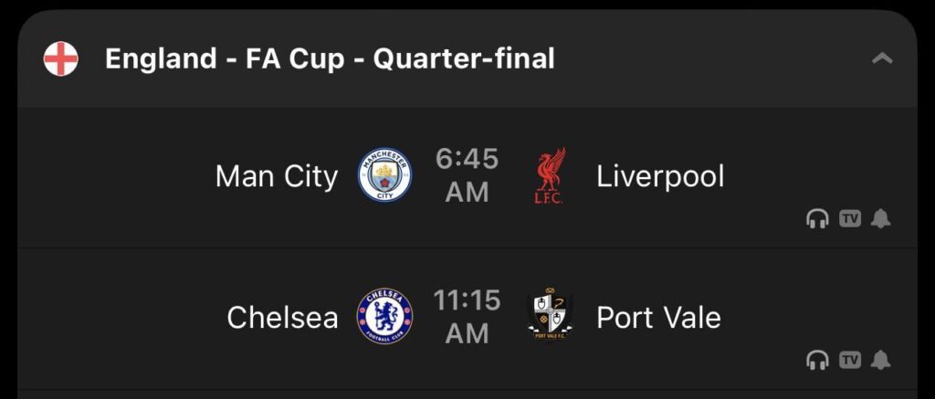 Rival FA Cup watch thread