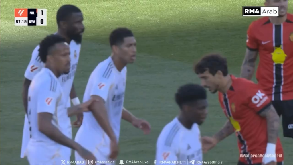 Militao equalized 1-1