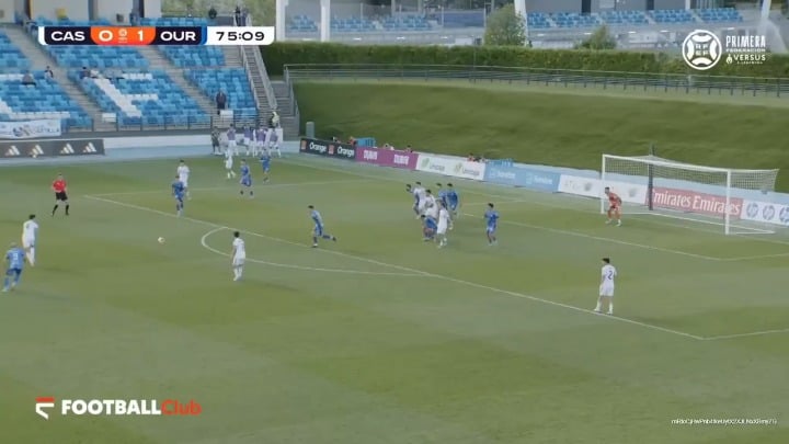 Real Madrid Castilla [1]-1 Ourense CF - Liberto Navascués 76'